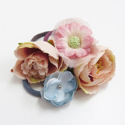 Elastici per capelli con fiori