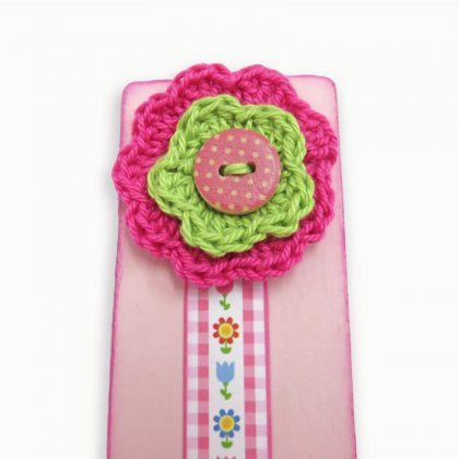 Segnalibro con fiore